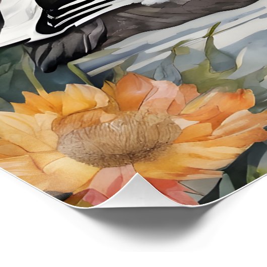 Gänse Nr. 5 Poster (Ecke)