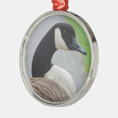 Gänse Ornament Aus Metall (Links)