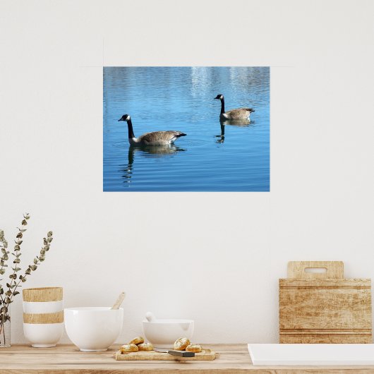 Gänse Poster (Küche)