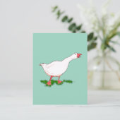 Gänse Postkarte (Stehend Vorderseite)