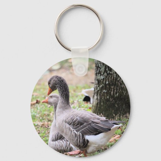 Gänse Schlüsselanhänger (Vorderseite)
