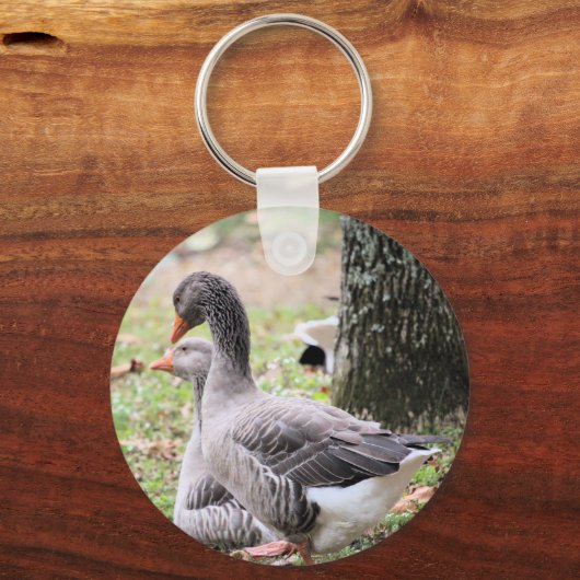 Gänse Schlüsselanhänger (Vorderseite)