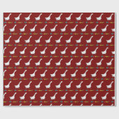 Gänse Schnattern Geschenkpapier (Flach)