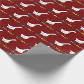 Gänse Schnattern Geschenkpapier (Ecke)
