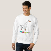 Gänse Schnattern Sweatshirt (Vorne ganz)