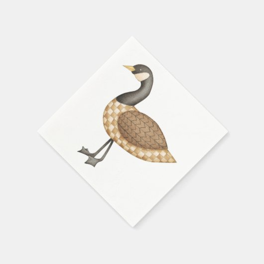 Gänse Serviette (Ecke)
