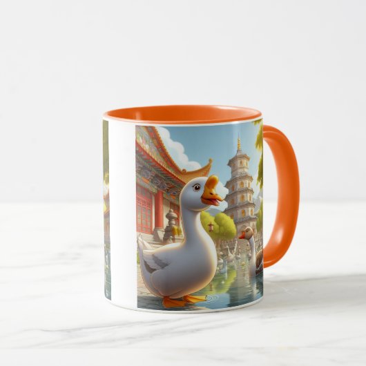 Gänse Tasse (VorderseiteRechts)