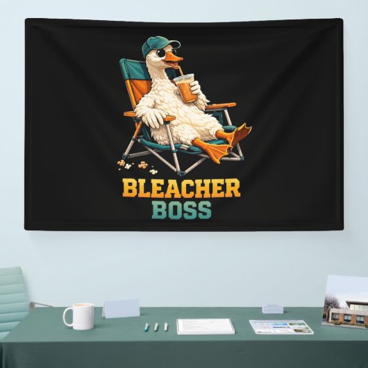 Gänse-Tribünen-Chef Banner (Messe)
