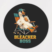 Gänse-Tribünen-Chef Etiketten (Design 2)