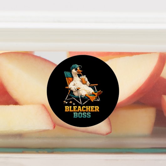 Gänse-Tribünen-Chef Etiketten (Befestigt)