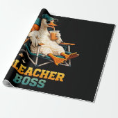 Gänse-Tribünen-Chef Geschenkpapier (Ungerollt)