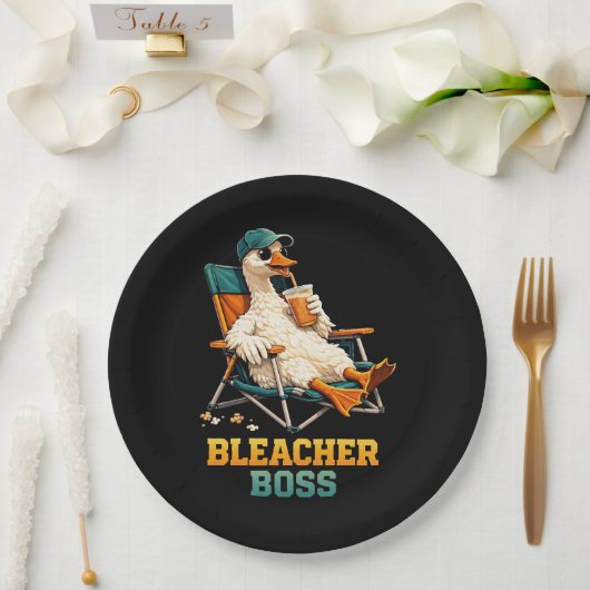 Gänse-Tribünen-Chef Pappteller (Hochzeit)