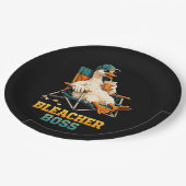 Gänse-Tribünen-Chef Pappteller (Schrägansicht)