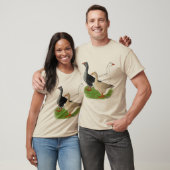 Gänse: Tufted Trio T-Shirt (Unisex)