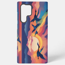 Gänse über Wasser Samsung Galaxy Hülle