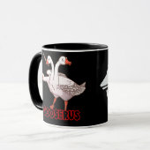 Gänse- und Cerberus-Tasse entblößt Tasse (Vorderseite Links)