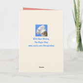 Gänse und Necktie zum Geburtstag Karte (Rückseite)