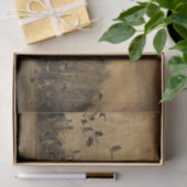 Gänse Vintag-Antique-Sepia-Textur Seidenpapier (Geschenk)