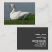 Gänse Visitenkarte (Vorne/Hinten)