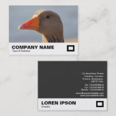 Gänse Visitenkarte (Vorne/Hinten)