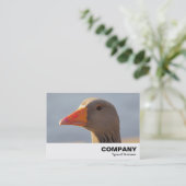 Gänse Visitenkarte (Stehend Vorderseite)