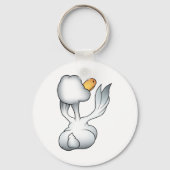 Gänse von hinten schlüsselanhänger (Vorderseite)