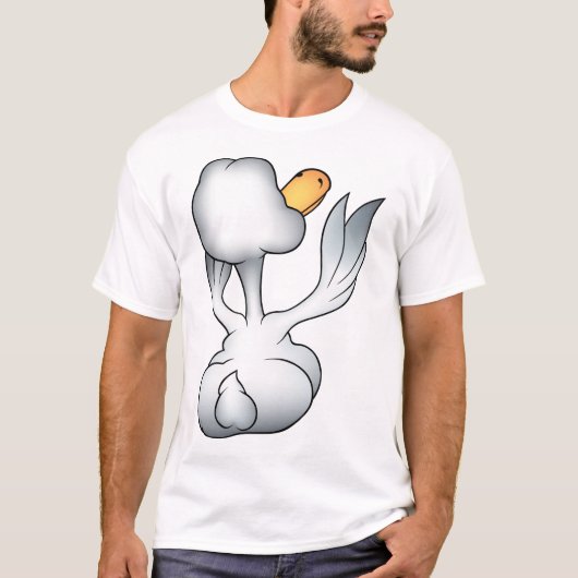 Gänse von hinten T-Shirt (Vorderseite)