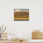 Gänse während der Frühjahrswanderung Poster (Küche)