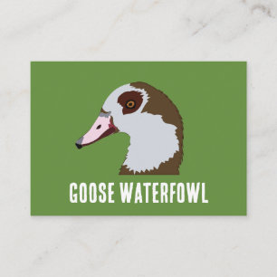 Gänse-Wasserwild Visitenkarte
