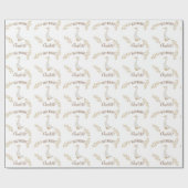 GänseBaby-Duschkarte Geschenkpapier (Flach)