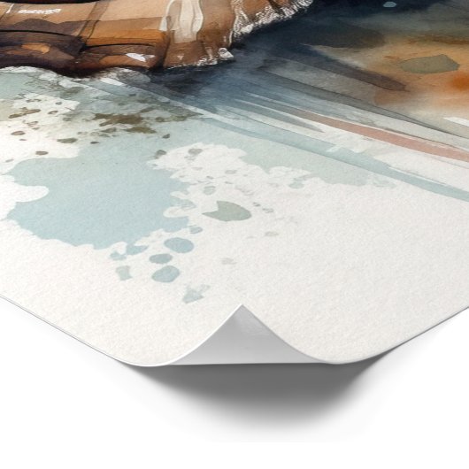 Gänsebläser Poster (Ecke)