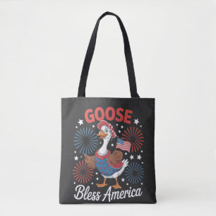 Gänsebless Amerika Gänsevögel 4. Juli Tasche