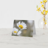 Gänseblümchen-Anmerkungs-Karte Karte (Gelbe Blume)