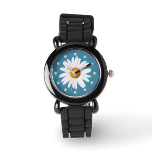 Gänseblümchen-Armbanduhr Armbanduhr