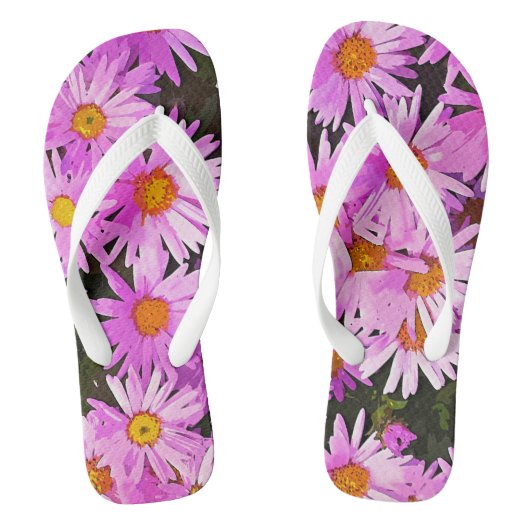 GÄNSEBLÜMCHEN BADESANDALEN (Fußbett)