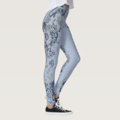 Gänseblümchen-Banken Leggings (Rechts)