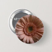 Gänseblümchen-Blume Button (Vorne & Hinten)