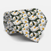 Gänseblümchen-Blumen, die weiß wachsen Krawatte (Gerollt)