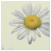 Gänseblümchen-Blumen-Gewebe Stoff (Nahaufnahme)