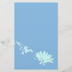 Gänseblümchen-Blumen-Kunst-Briefpapier Briefpapier