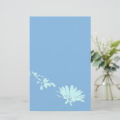 Gänseblümchen-Blumen-Kunst-Briefpapier Briefpapier (Stehend Vorderseite)