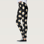 Gänseblümchen-Blumen-Smiley Leggings (Links)