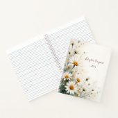 Gänseblümchen-Blumen-Spiralblock Journal Frühling  Notizblock (Innenseite)