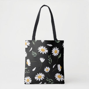 Gänseblümchen-Blumen-Tasche Tasche