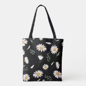Gänseblümchen-Blumen-Tasche Tasche (Rückseite)