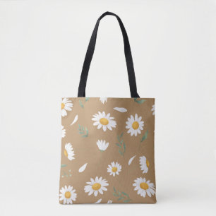 Gänseblümchen-Blumen-Tasche Tasche