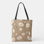 Gänseblümchen-Blumen-Tasche Tasche (Rückseite)
