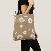 Gänseblümchen-Blumen-Tasche Tasche (Von Nahem)