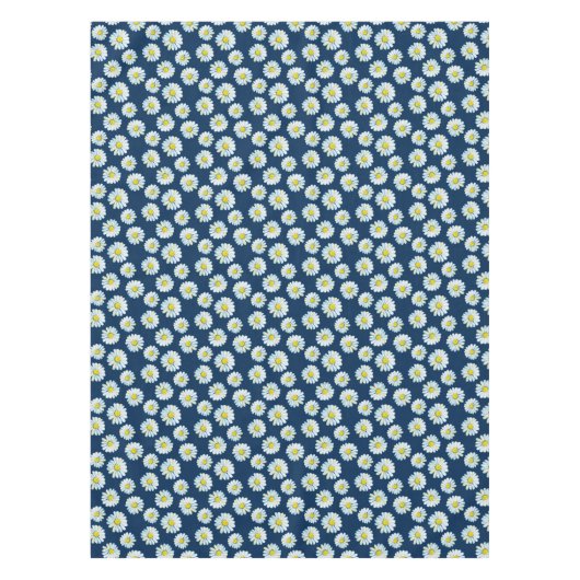 Gänseblümchen-Blumenmuster - Blumenmuster Tischdecke (Vorderseite)