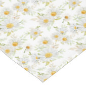 Gänseblümchen-Blumenmuster Tischdecke (Schrägansicht)